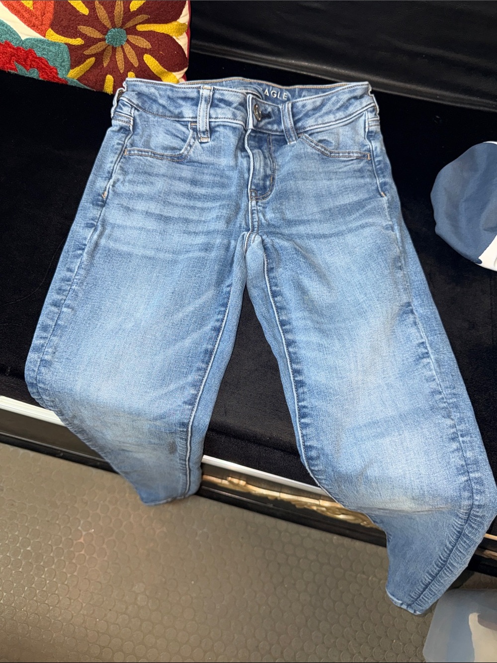 3 pair Women's Blue Skinny Jeans - Classic Mid Wash